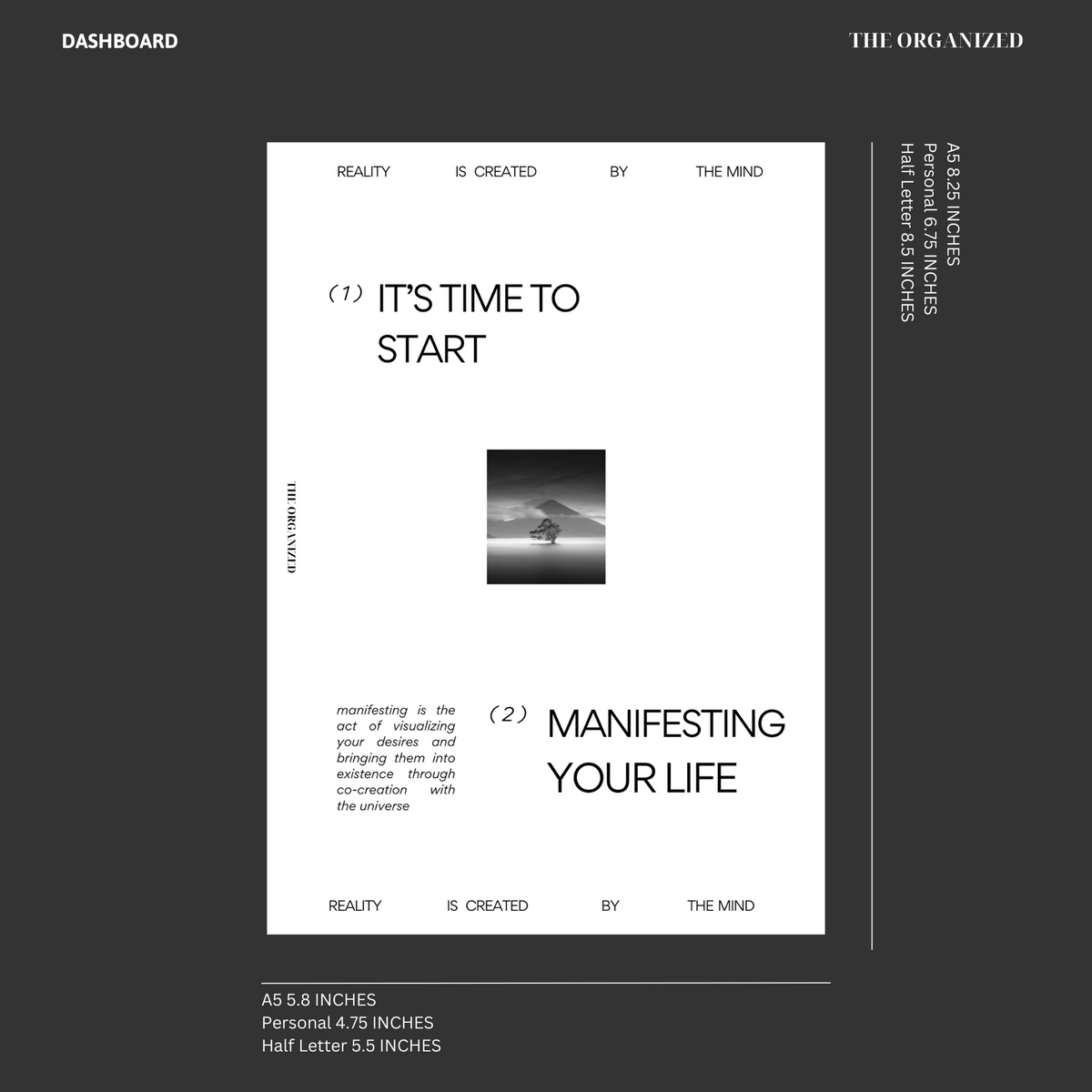 Manifest your life inserts