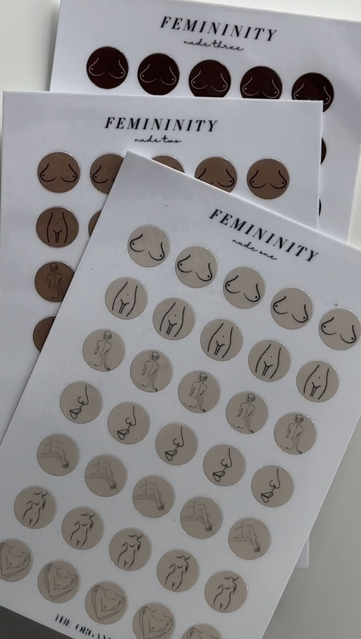 Femininity Sticker Set